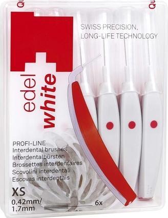 Produktbild Edel + White Interdentalbürsten XS 0.42mm 6 Stk. (6 x, 0.42 mm)