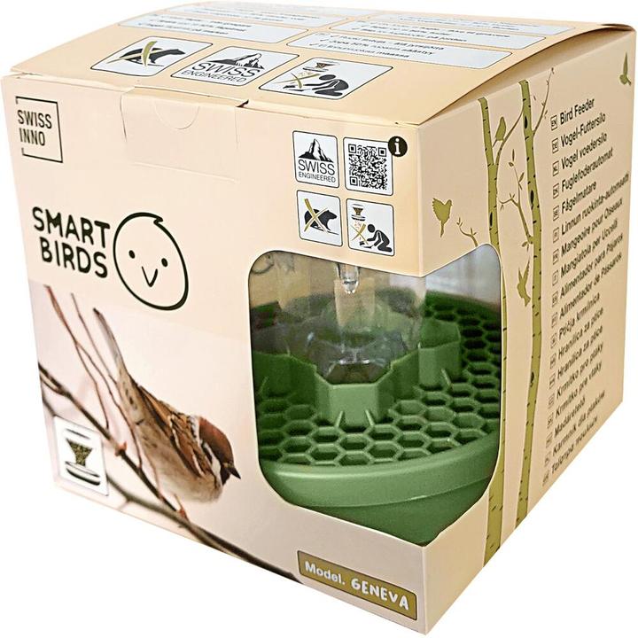 Produktbild Swissinno Vogel-Futtersilo Geneva hellgrün SMART BIRDS