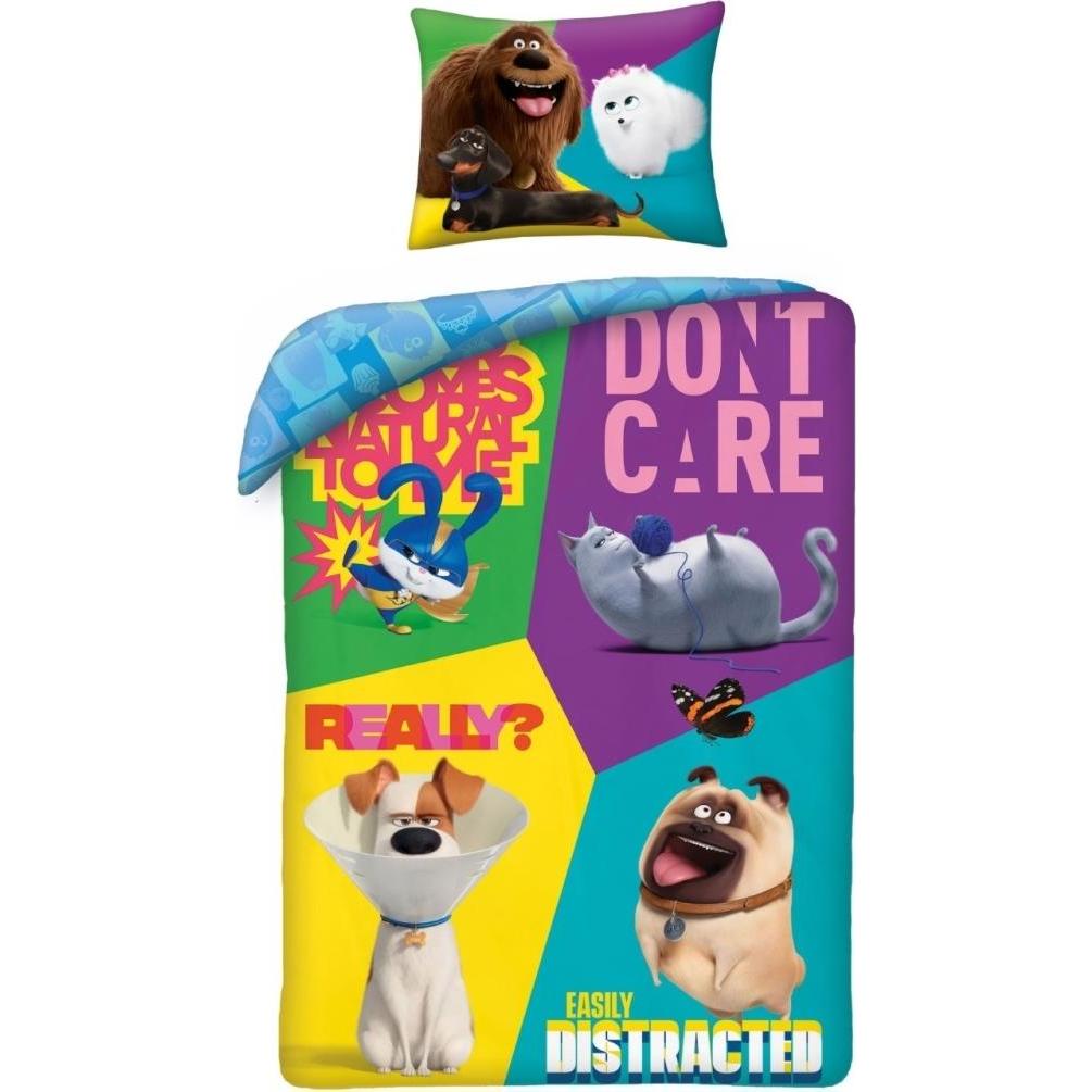 MCU, Biancheria da letto bambini, Kaeledyrenes hemmelige liv 2 Sengetøj Modello 5 - 100 Procent Bomuld