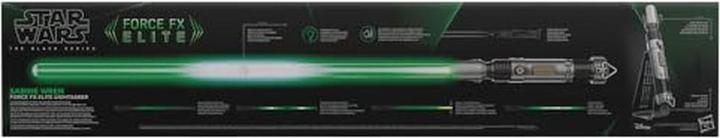 Actual product image Hasbro Star Wars: Ahsoka Black Series Replica Force FX Elite Lightsaber Sabine Wren