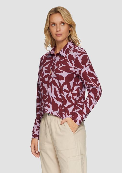 Produktbild S.Oliver T-Shirt Hemdbluse aus Jersey (36)