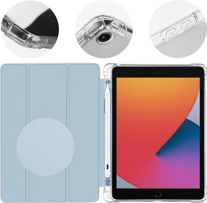Actual product image NoName OBAL:ME MistyTab Case for iPad 10.2 2019/2020/2021 Light Blue (iPad 10.2 2019)