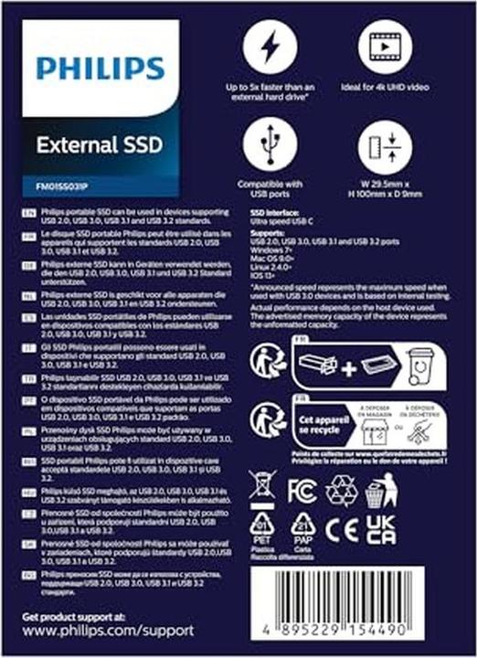 Produktbild Philips Ultra Portable (1 TB)