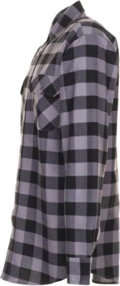 Planam Squarehemd 1/1 Arm schwarz/zink 49/50 37/38 (38)