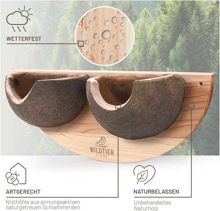 Produktbild Liebe Doppel Mehlschwalbennest