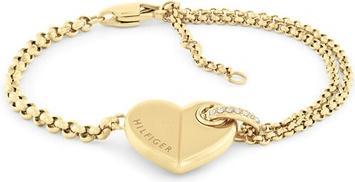 Produktbild Tommy Hilfiger Lovely Gold Plated Bold Heart Bracelet 2780929