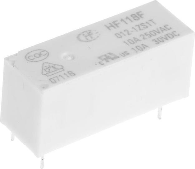Image du produit Rs Pro Relais CI très bas profil 1RT 10A 12Vcc