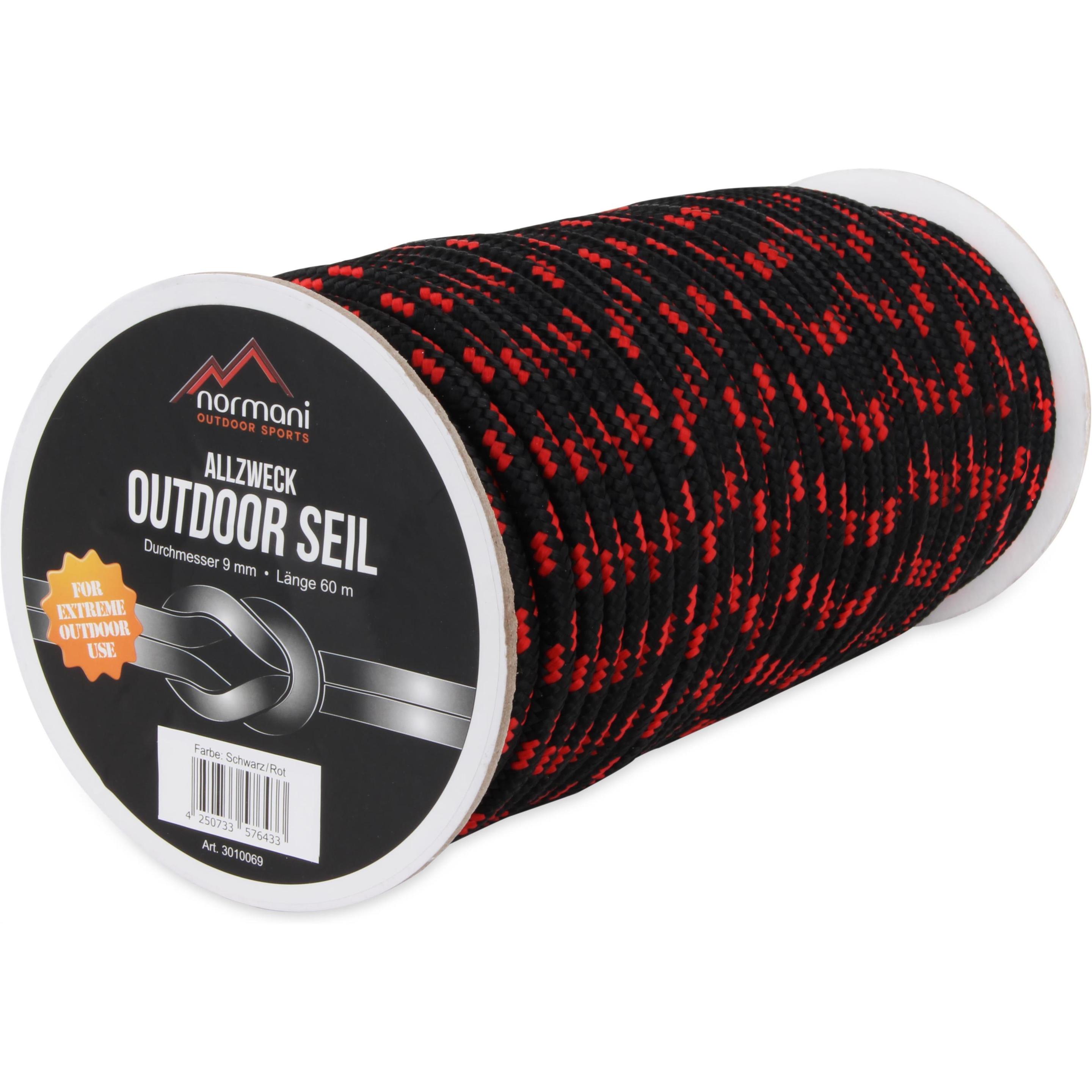 Thumbnail - Normani, Seil, Allzweck-Outdoor-Seil 9 mm x 60 m Manning (60 m)