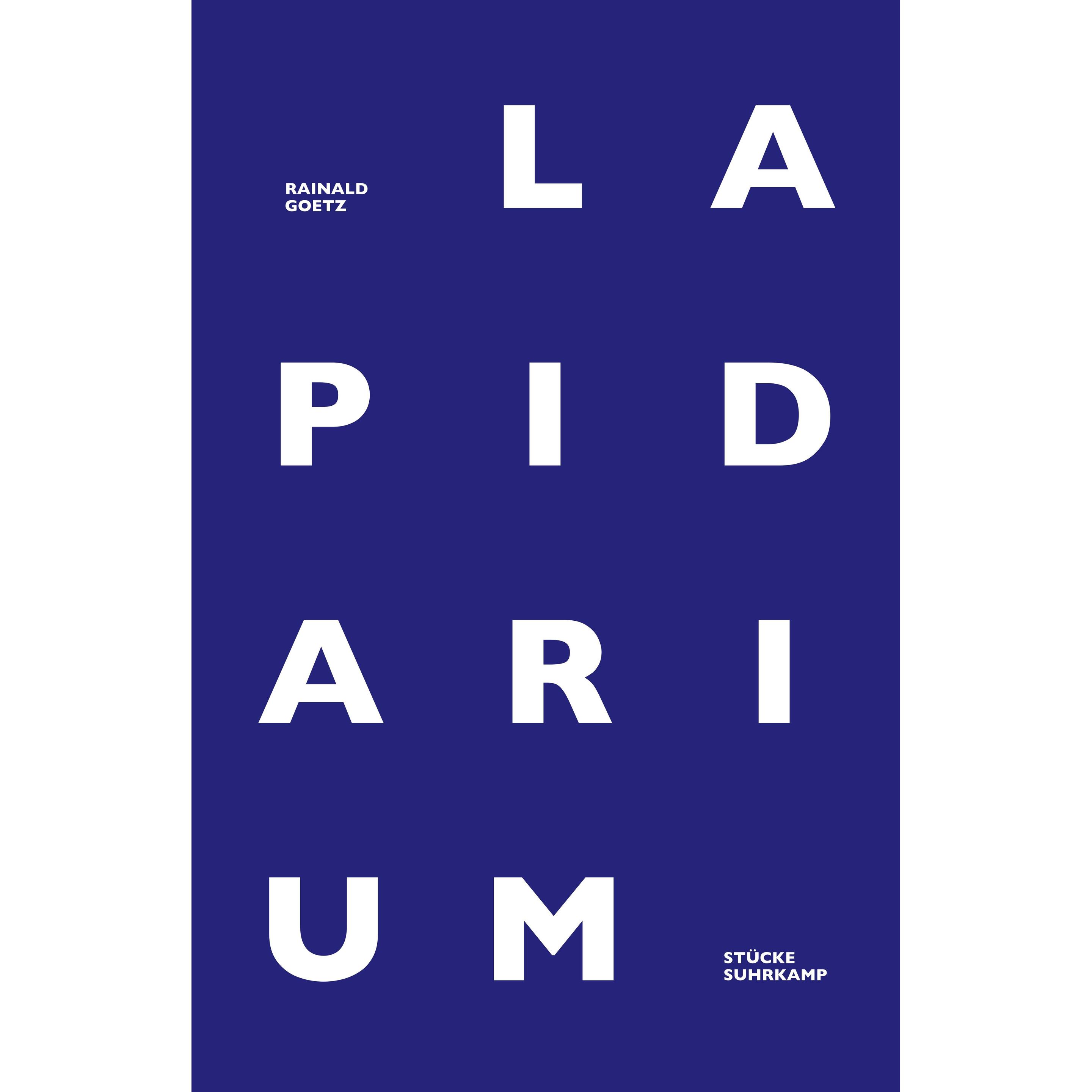 Thumbnail - Lapidarium, Belletristik von Rainald Goetz