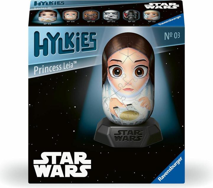 Ravensburger Hylkies: la nuova serie di figure da collezione da assemblare da soli. Figura #03 - Principessa (54 pezzi)