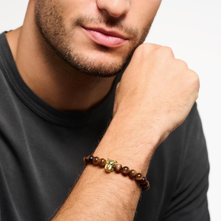 Immagine prodotto Thomas Sabo Bracciale oro tigre (18 cm, Argento 925)