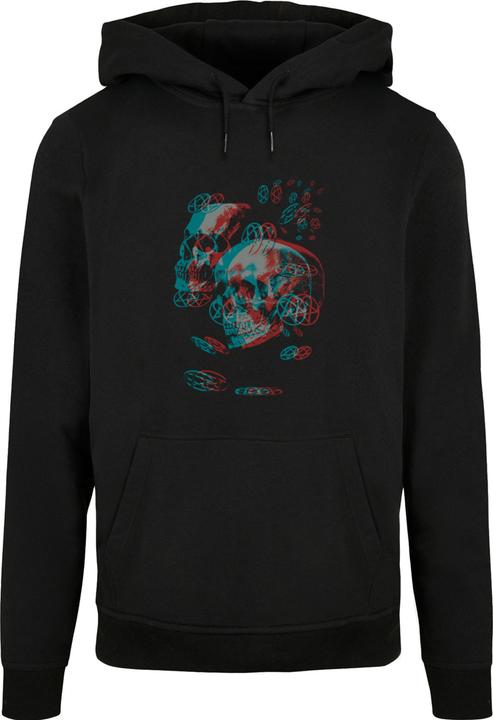 Produktbild Merchcode HIM - 3D Skulls and heartagrams Basic Hoody - 197983 (L)