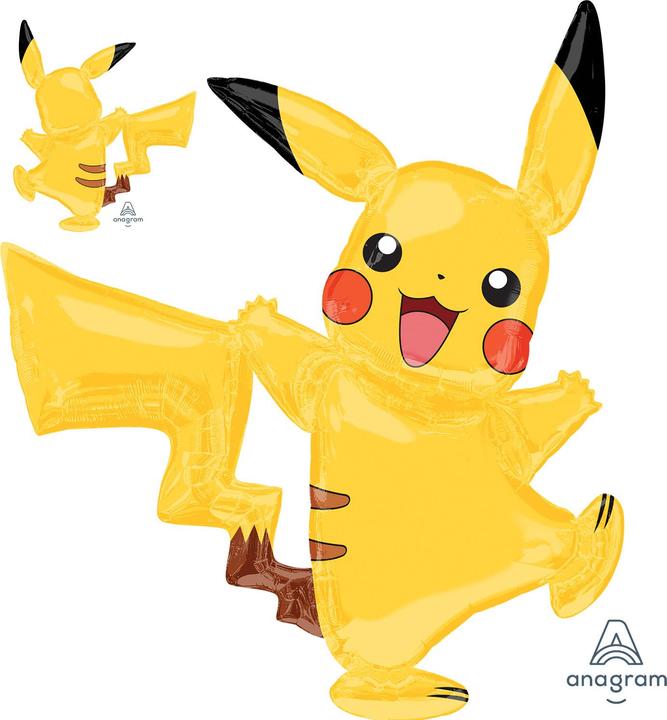 Produktbild Amscan FB Pikachu 132x139cm (5x)