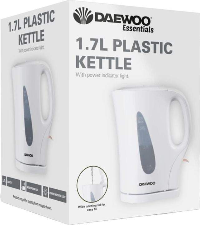 Actual product image Daewoo Plastic 1.7L Kettle (1.70 l)
