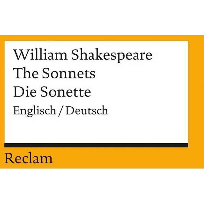 Die Sonette, Belletristik von William Shakespeare