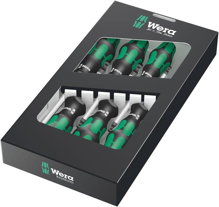 Produktbild Wera 0007658680005, Spezial Schraubendreher-Set, Stahl-Legierung, 6-teilig (6-Kant)