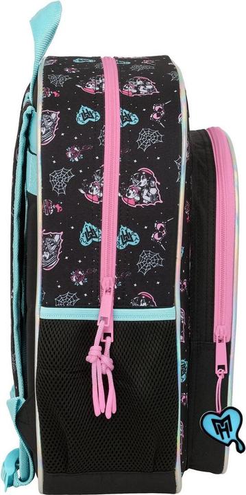Produktbild Monster High Schulrucksack Schwarz 32 x 38 x 12 cm