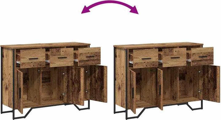 Produktbild vidaXL Sideboard aus Holzwerkstoffen (32.50 x 32.50 x 74.50 cm)