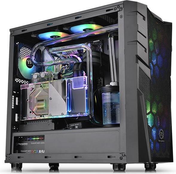 Actual product image Thermaltake Case Commander C32 TG ARGB Black (ATX, Mini-ITX, mATX)