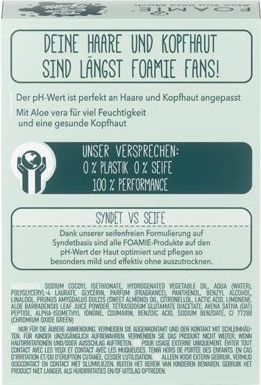 Produktbild Foamie Fester Conditioner Aloe You Vera Much (80 ml)