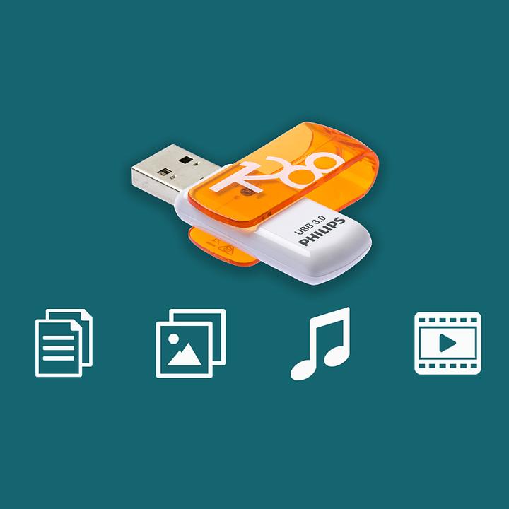 Immagine prodotto Philips Vivid (128 GB, USB-A)