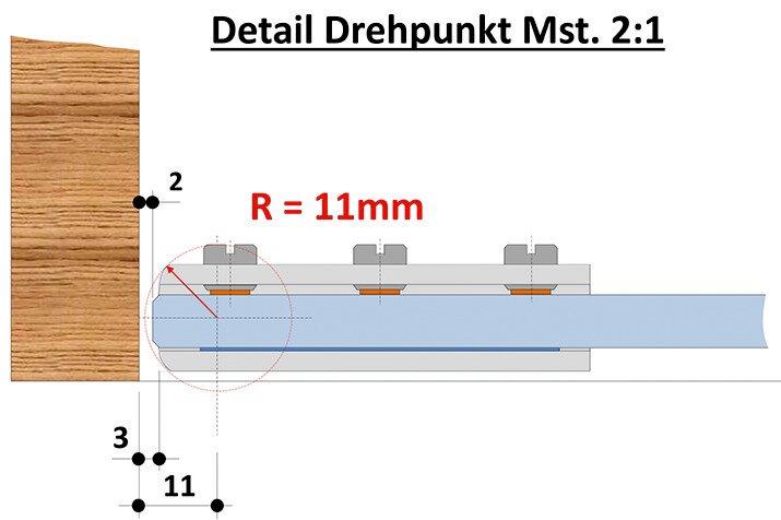 Produktbild Werkstarck Glastürscharniere