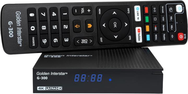 Produktbild Golden Interstar G-300 4K UHD Android 11 TV Streaming Box (32 GB, Linux)