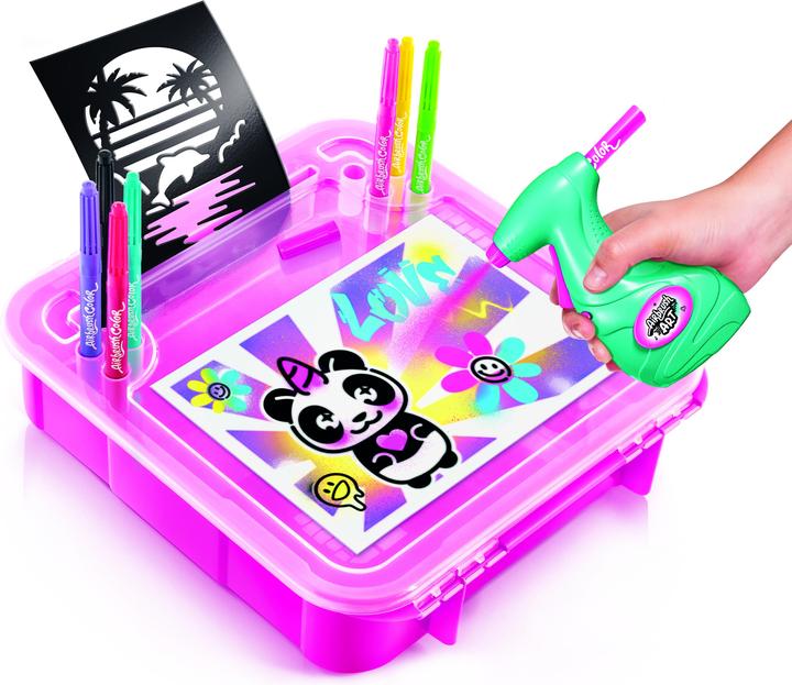Actual product image Canal Toys Airbrush Art Activity Case