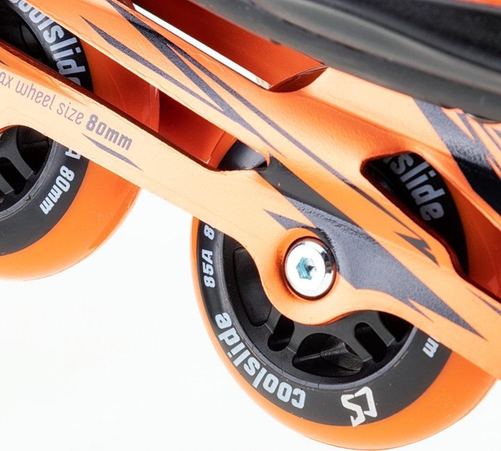 Actual product image CoolSlide Lisboa recreational orange skates, size 43 (43)