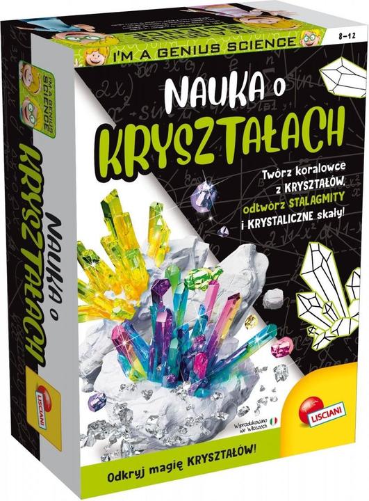 Produktbild Lisciani Wissenschaftsset Ich bin ein Genie Die Wissenschaft der Kristalle