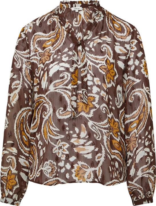 Immagine prodotto s.Oliver Bluse Semitransparente Chiffon-Bluse mit All-over-Print (32)