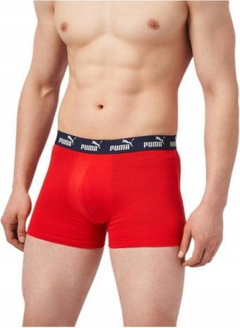 Immagine prodotto Puma Elements Men Basic Boxers 2p Red (XL, Confezione da 2)