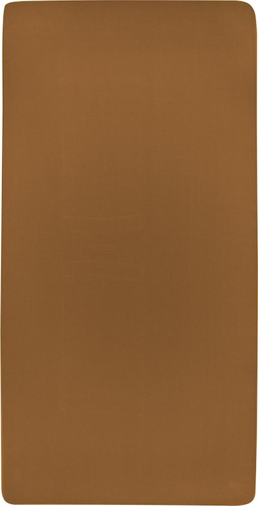 Actual product image Meyco Home jersey fitted sheet 160x200 camel (160 x 200 cm)