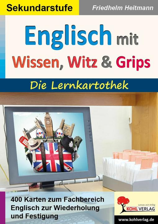 Produktbild Englisch mit Wissen, Witz und Grips (Englisch, Friedhelm Heitmann, 2025)