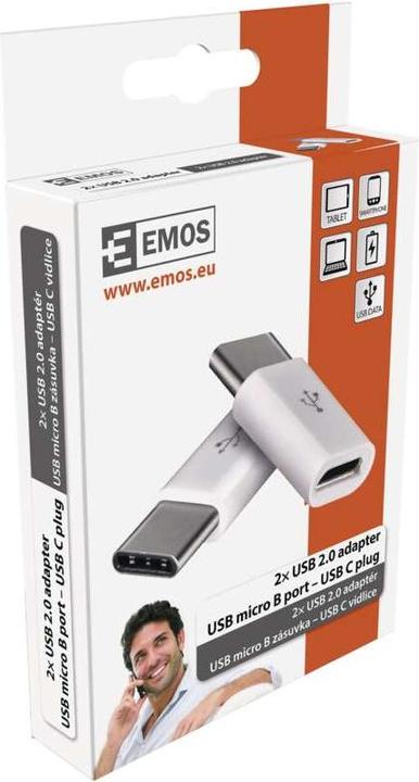 Produktbild Emos USB Micro B – USB C