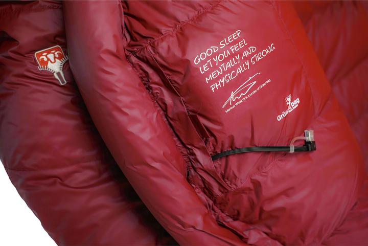 Actual product image Grüezi Bag Biopod Down Hybrid Ice Alpine 190 (205 cm)