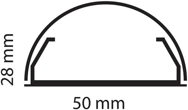 Actual product image Multibrackets Cable duct (Duct, 110 cm)