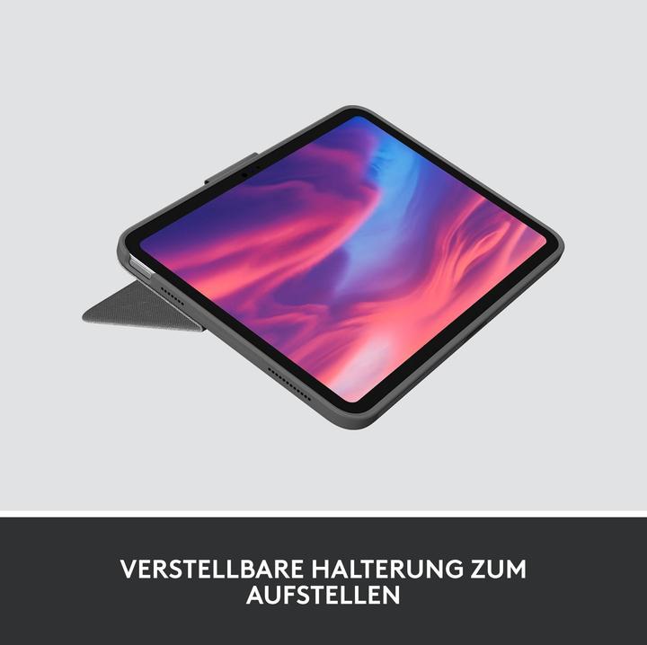 Immagine prodotto Logitech Combo Touch Per Ipad (10a Generazione) (CH, iPad 2022 (10a generazione), iPad 11)