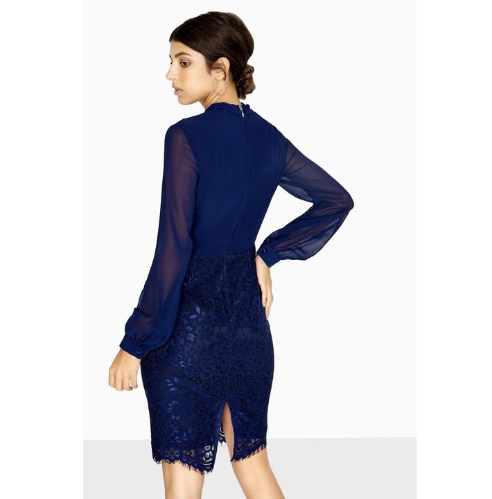 Immagine prodotto Paper Dolls Abito con gonna in pizzo Vale Pussybow (36)