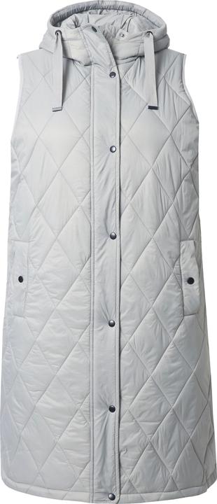 Produktbild Ulla Popken HYPRAR Long-Steppweste, wasserabweisend, 2-Wege-Zipper (62)