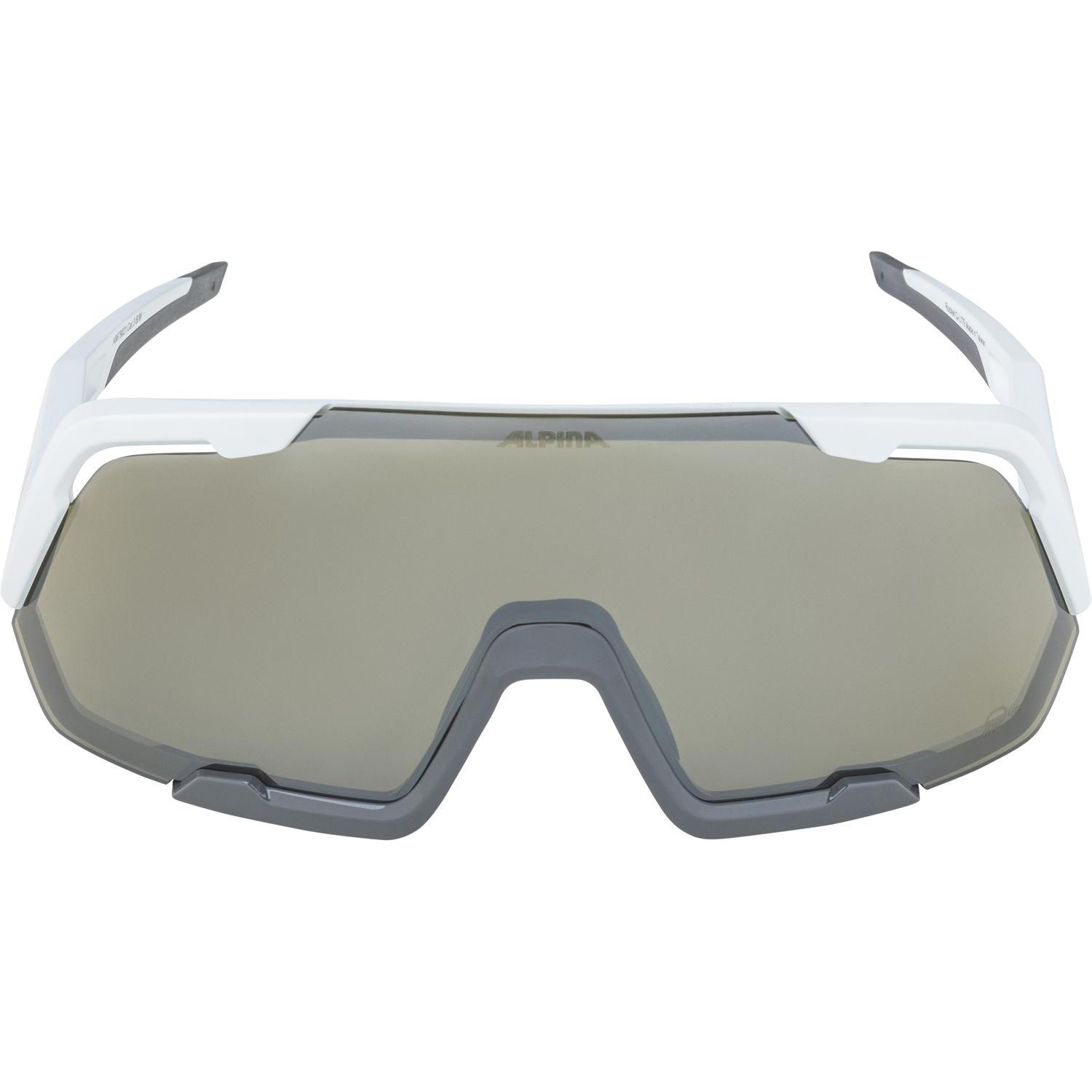 Thumbnail - ALPINA SPORTS, Unisex, Sportbrille, Rocket Q-Lite (Smoke-grey matt, Silver), Grau