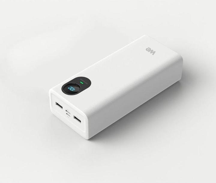 Image du produit WE Batterie externe USB-A - 27000mAh 65W (Blanc) (27000 mAh, 65 W)