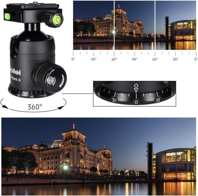 Actual product image Rollei T5S Mark II (Spherical head)