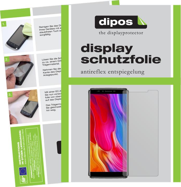 6x Pellicola per Xiaomi Mi Mix 3 Protettiva Protezione Antiriflesso dipos