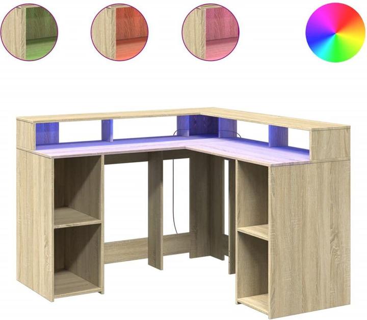 Produktbild vidaXL Schreibtisch (130 x 130 x 91 cm)