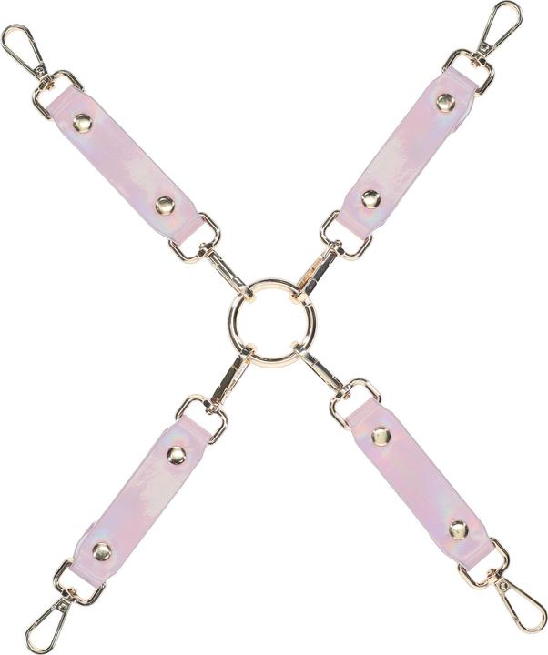 Actual product image Ouch! Paris Collection - Hogtie Connectors - Pink