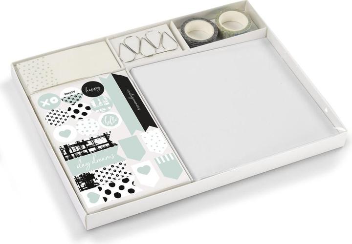 Image du produit Hama Kit créatif, Créez votre propre album avec des accessoires multiples, idée cadeau photo DIY (18 x 18 cm)