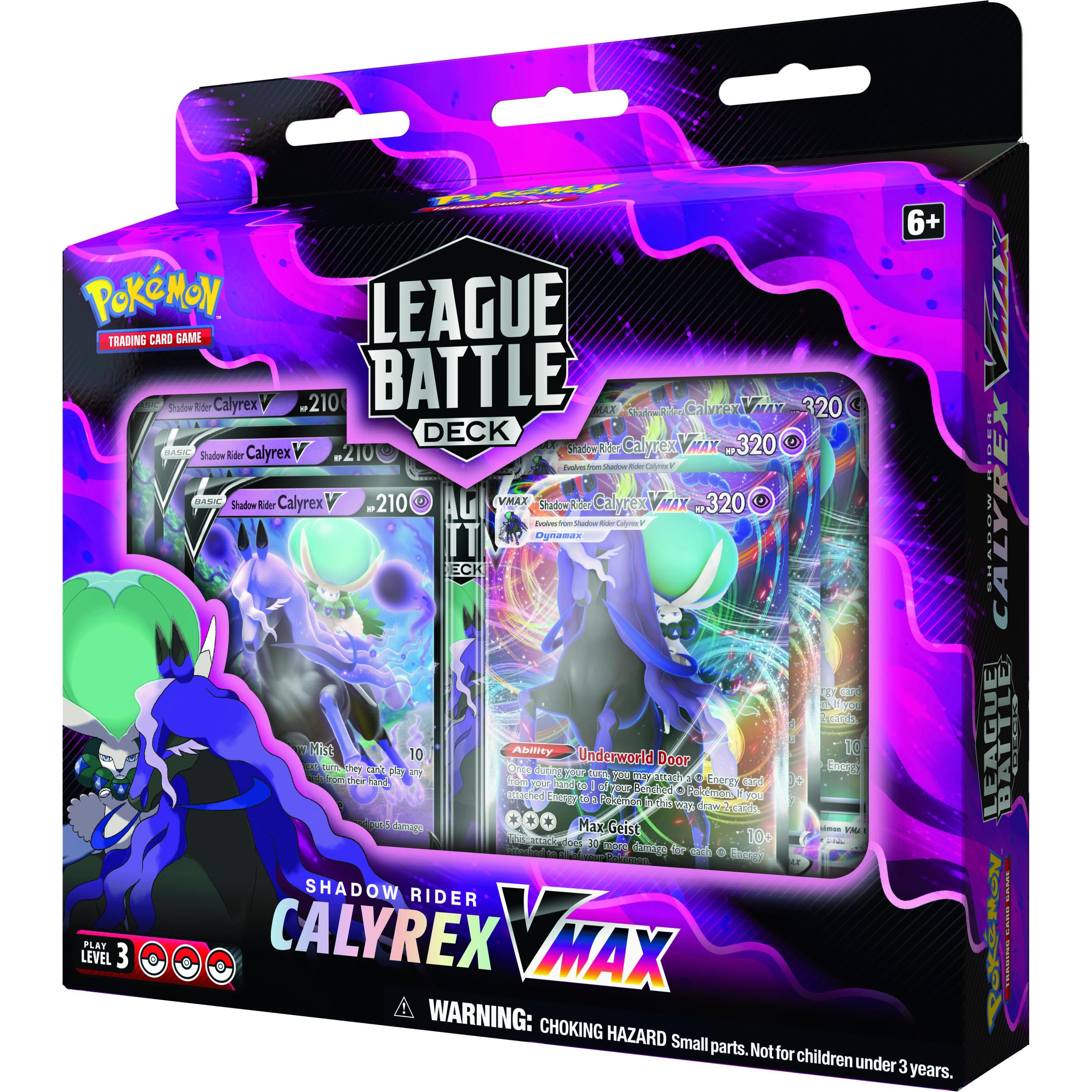Pokémon TCG - Calyrex VMAX Q2 League Battle - Shadow Rider (Englisch)
