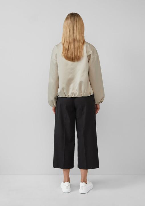 Immagine prodotto S.Oliver Outdoor-Jacke Satinierter Oversize-Blouson mit elastischem Saum (40)