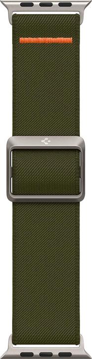 Actual product image Spigen Fit Lite Band for Apple Watch Series 42, 44, 45, 49 mm - khaki (42 mm, 44 mm, 45 mm, 49 mm, Nylon, Fabric, Stainless steel)